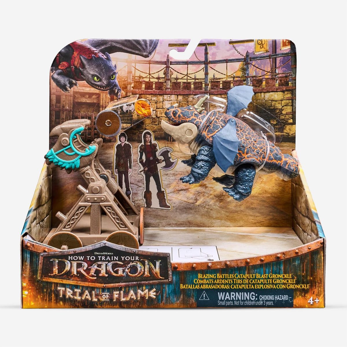 How to Train Your Dragon Trail Of Flames Blazing Battles Blazing Blast Gronckle, product image 2