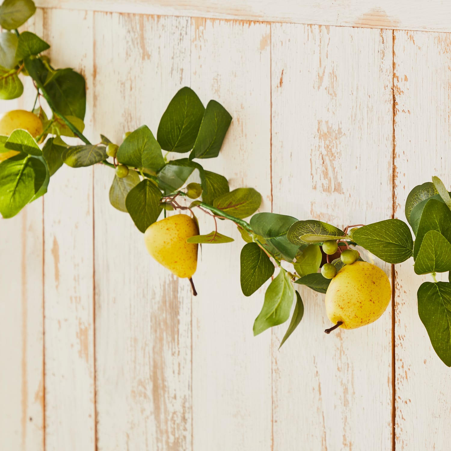 The Outdoor Edit Mediterranean Artificial Pear Garland