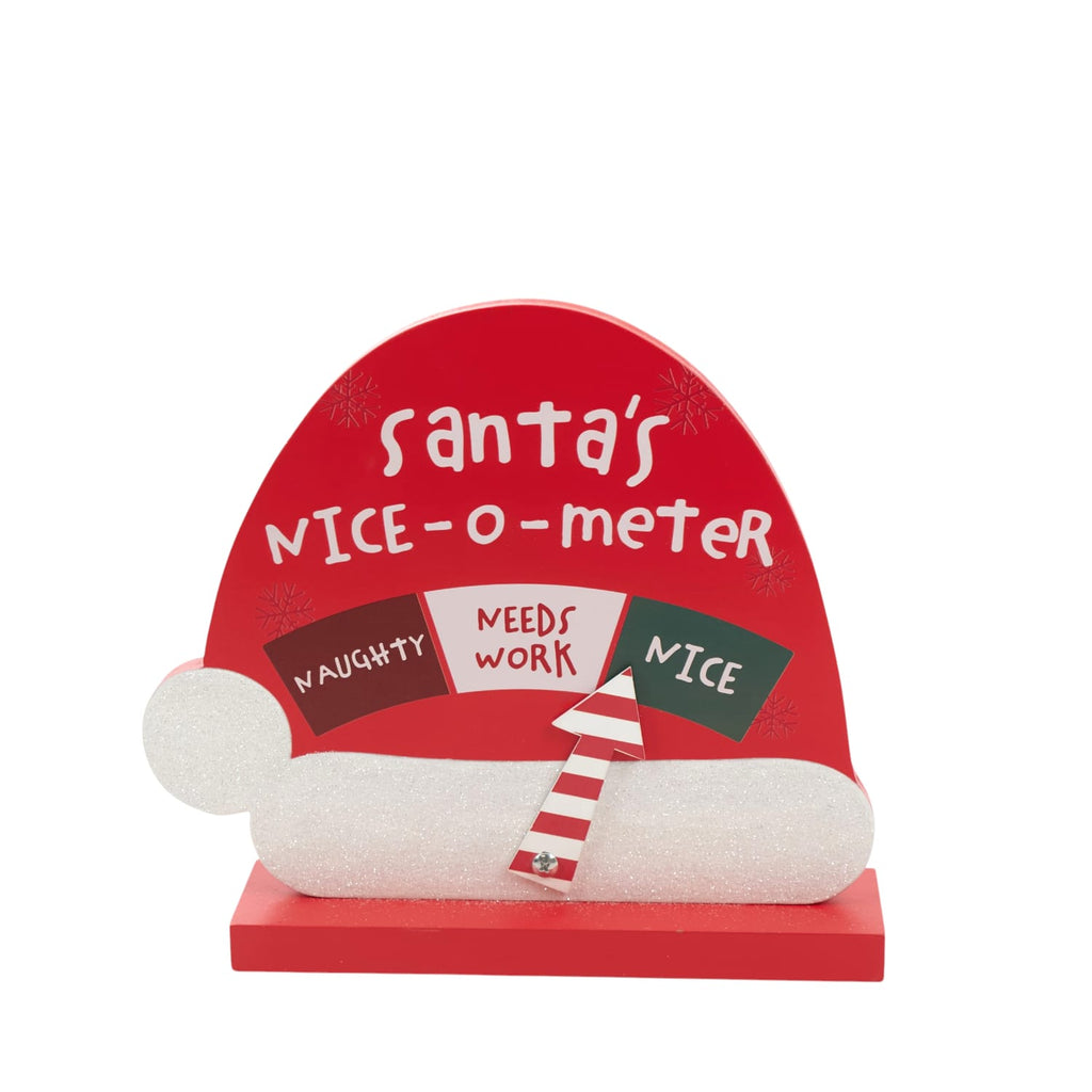 Sleigh Bells Christmas Nice Meter Sign, product image 2