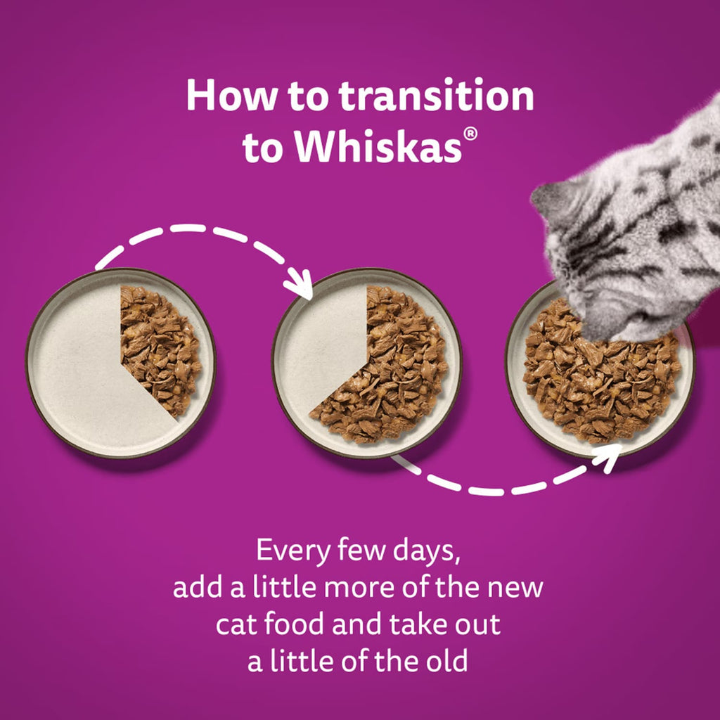 Whiskas Senior 7+ Poultry Feasts in Jelly Cat Food Pouches 12 x 85g, product image 4