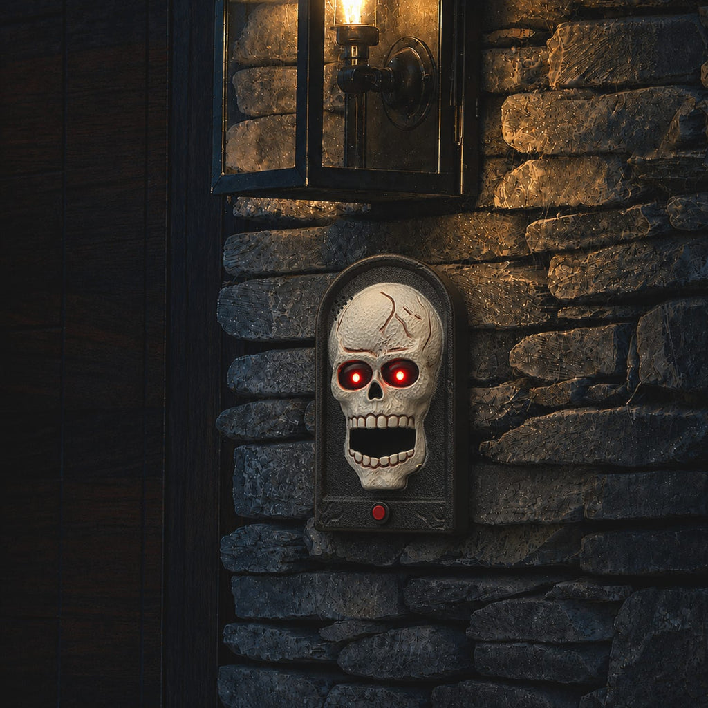 Haunted House Light Up Musical Doorbell Assorted, product image 5