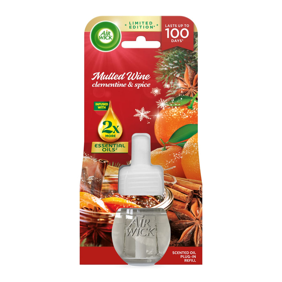 Air Wick Electrical Plug In Single Refill 19ml - Mulled Wine