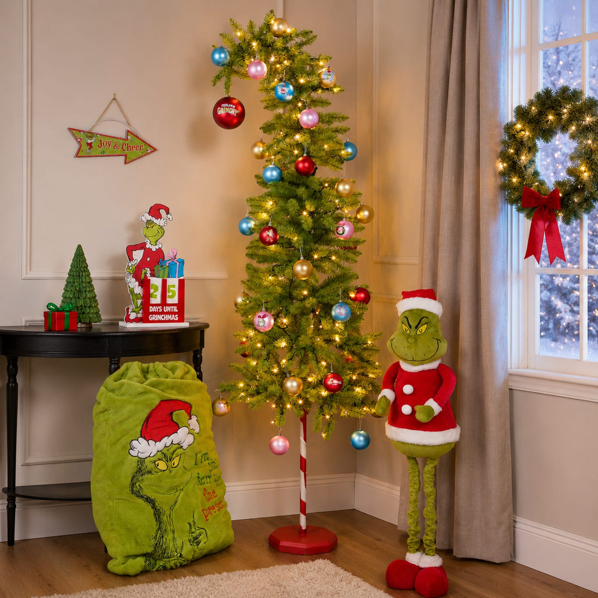 Grinch 6ft Christmas Tree