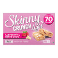 Skinny Crunch Light Bar 19g 5 Pack - Raspberry & White Choc x10